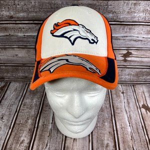 NFL DENVER BRONCOS Football Men's OSFA Cap Hat Embroidered Adjustable EUC